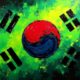 A digital illustration of cryptocurrency trading in South Korea, symbolizing its growing investor base.