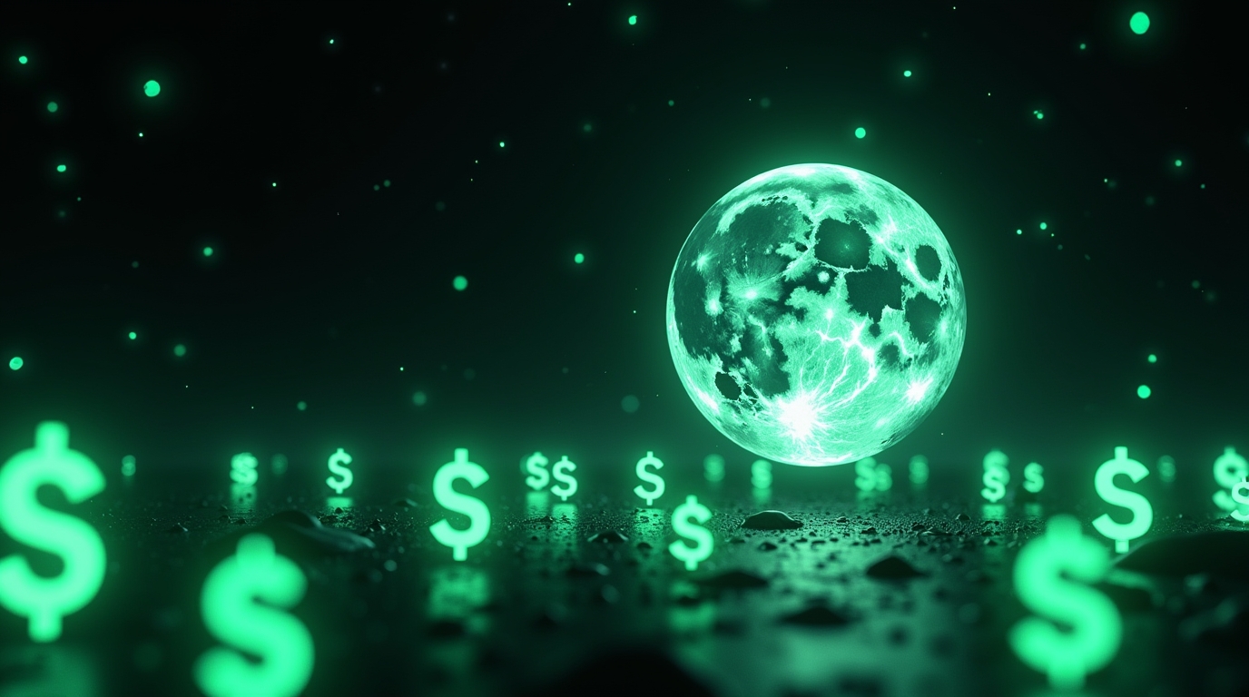 MoonPay symbolizing their acquisition deal to expand stablecoin payment services.