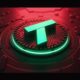 A digital representation of Tether’s USDT0 stablecoin expanding across Optimism’s Superchain.