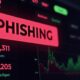 Fake Uniswap interface with phishing alert banner