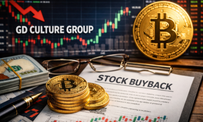 GD Culture Group Board Authorizes Bitcoin Treasury Sales to Fund Share Buyback
