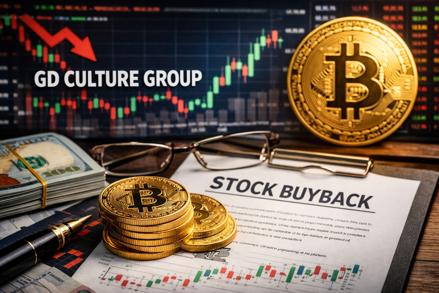 GD Culture Group Board Authorizes Bitcoin Treasury Sales to Fund Share Buyback